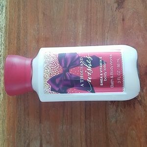 BBW 'A Thousand Wishes' travel size lotion
